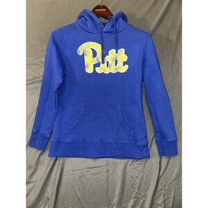 Fanatics Pitt Panthers University of Pittsburgh Blue Hoodie Sweatshirt Small